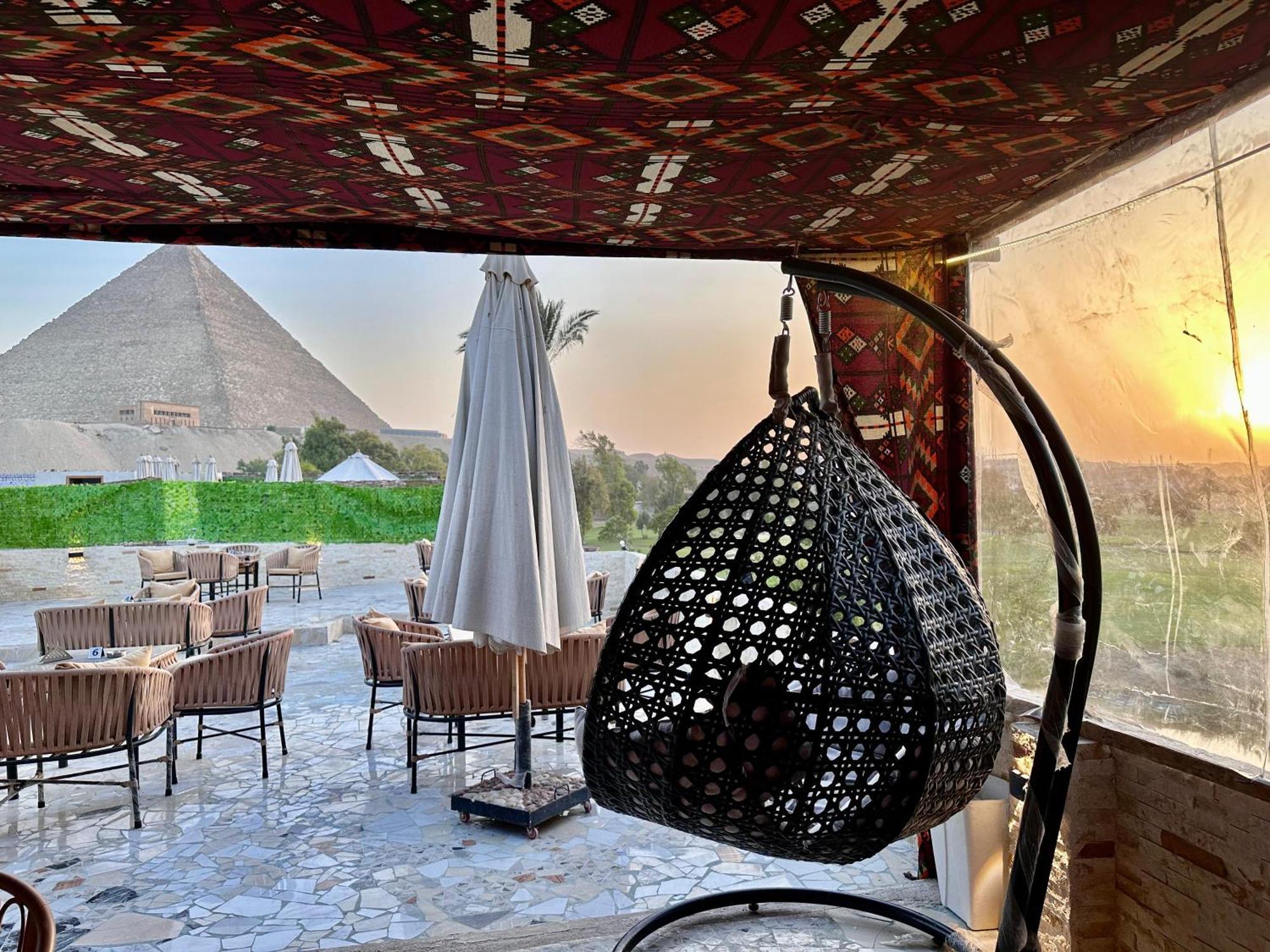 Golf Pyramids View Hotel Kafret el-Gabal Exterior foto