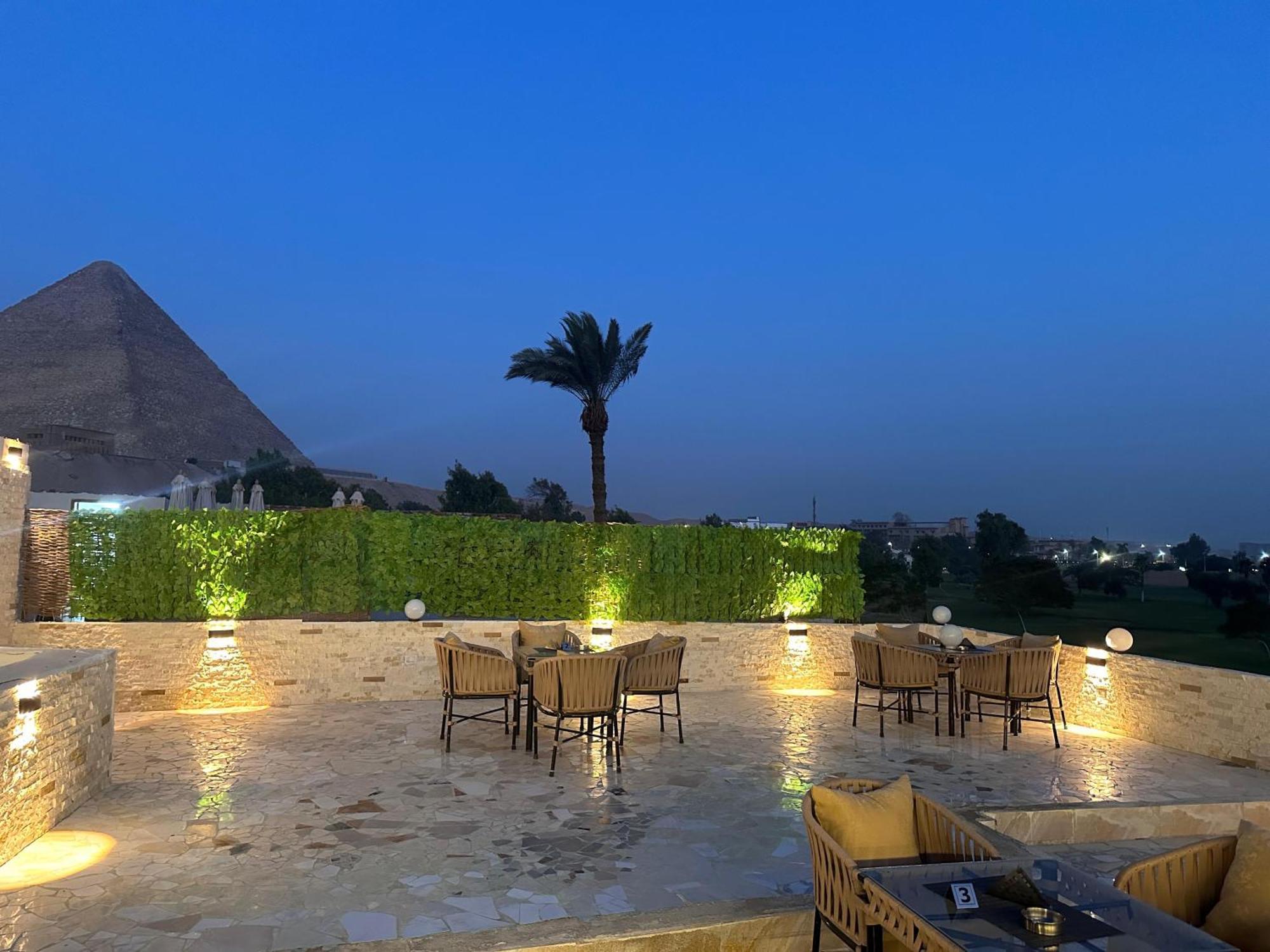 Golf Pyramids View Hotel Kafret el-Gabal Exterior foto