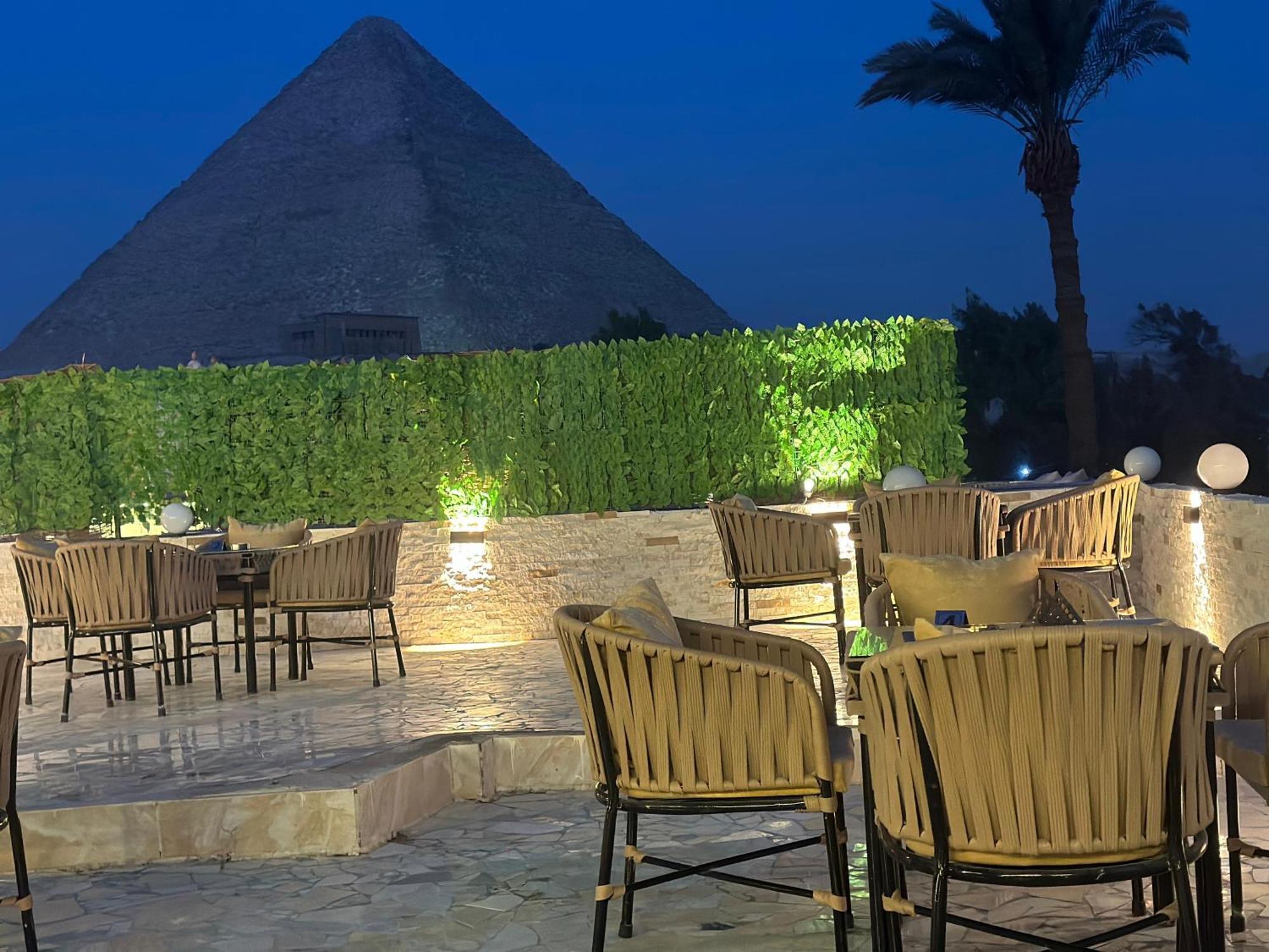 Golf Pyramids View Hotel Kafret el-Gabal Exterior foto