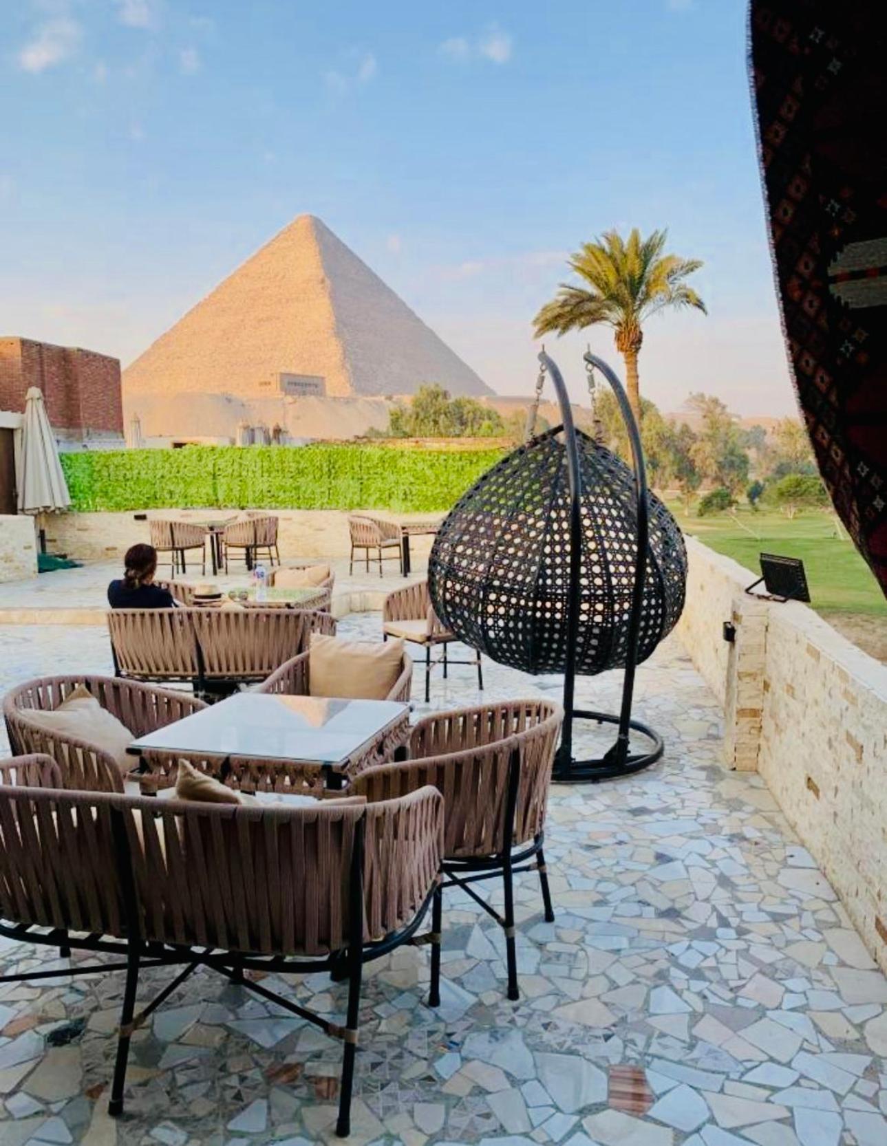 Golf Pyramids View Hotel Kafret el-Gabal Exterior foto